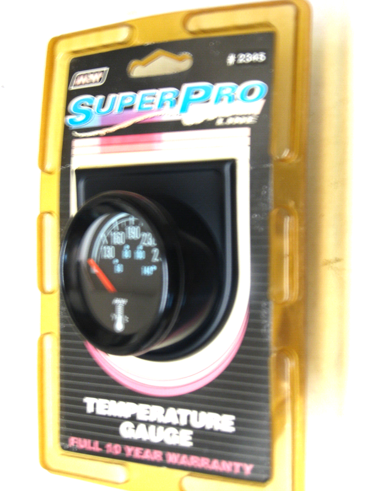 NEW TEMPERATURE GAUGE, SuperPro Make Waves, part # 2345