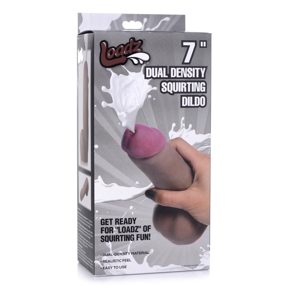 LOADZ DUAL DENSITY SQUIRTING DILDO ULTRA REALISTIC FEEL