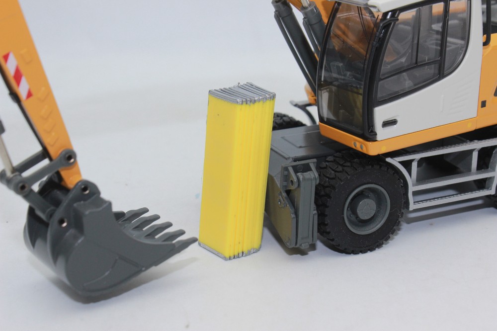 10X Control Panel Yellow Formwork Board 1:50 Formwork Board For Diorama Load