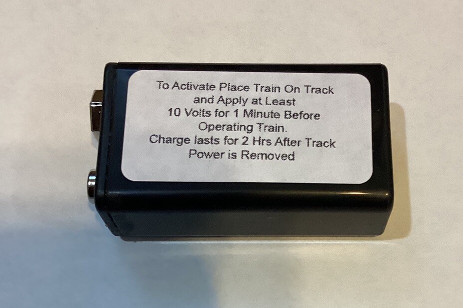 MTH 9 Volt Battery Super Capacitor Replacement PS1 & Early PS2 8.4 Volt - BCR 9V