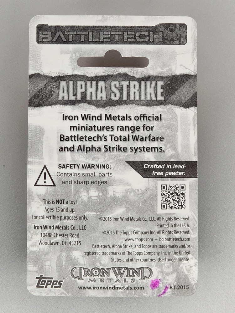 Battletech Miniatures - Shadow Hawk SHD-5D - 20-212 - Iron Wind Metals