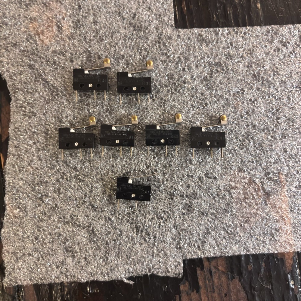 Cherry E61 NOS Lever Micro Switches Qty 5