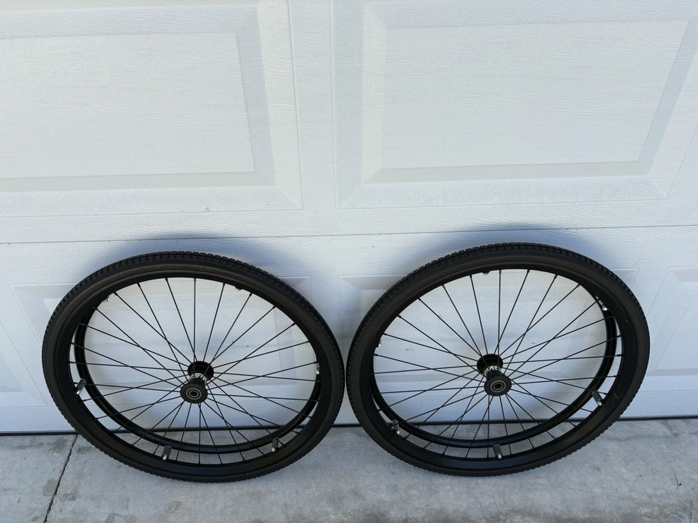 Shadow Wheelchair Wheels .Pair . 22" Quickie ,Tilite .