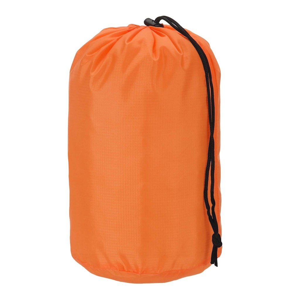 Stuff Sack, Nylon Waterproof Storage Sacks, 7x13Inch(Orange)