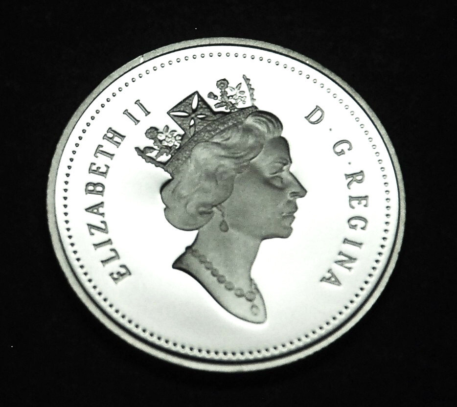 2003 Canada silver proof 5¢ from the silver proof set