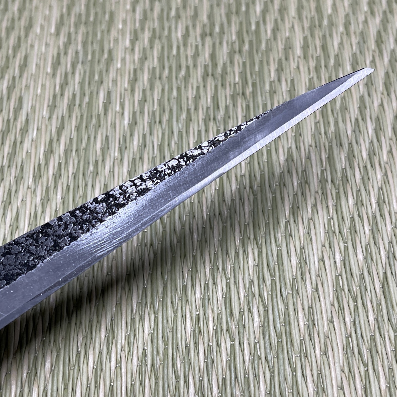 Hidekane-Kiridashi Knife Kogatana / Yasugi Steel NOMI Sculpture Japanese Sword