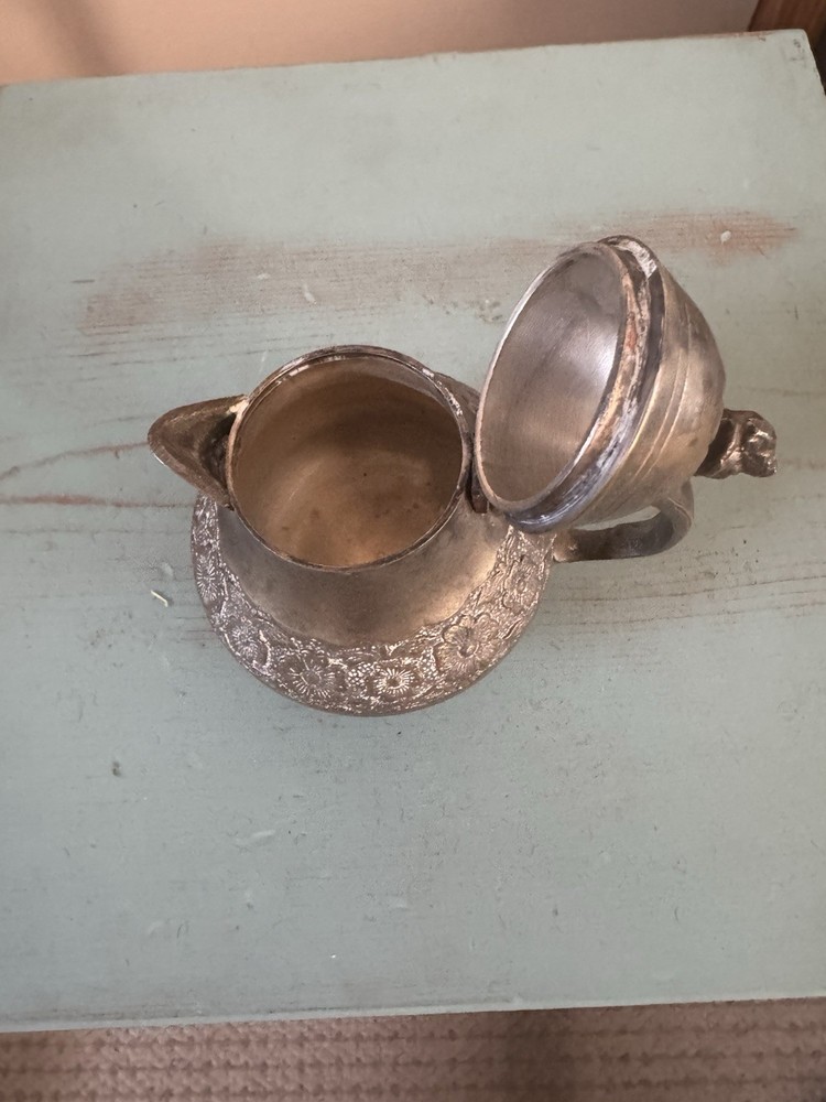 Mini Silverplated Teapot Tea Pot
