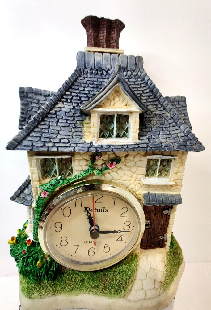 Cottage Clock, Quartz by Details, Battery Powered