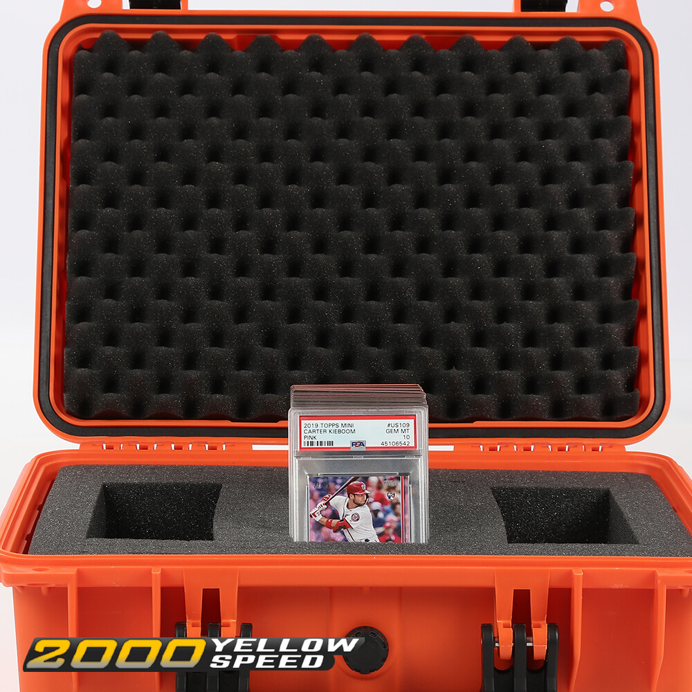 Graded Card Storage Box Heavy Duty Weatherproof Case Slab Holder & Protector
