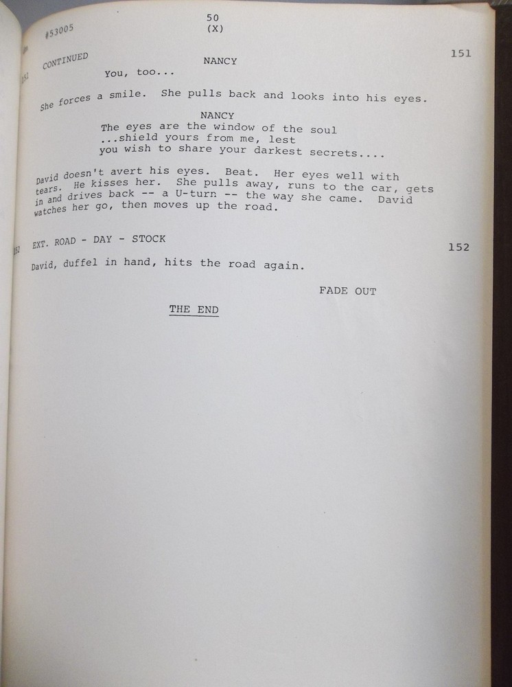 1979 Incredible Hulk Master Script from Nicholas Corea "Sideshow" Episode RARE