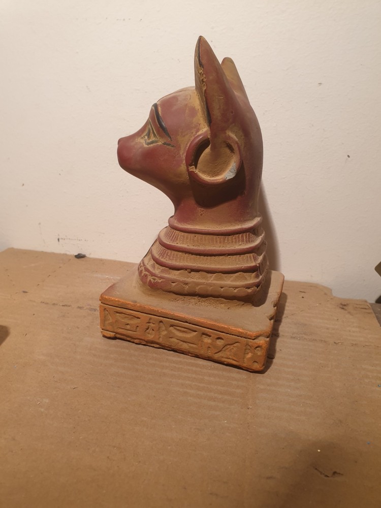 EXTREMELY ACTIVE Haunted Ancient Stone Cat Statue Paranormal Miracles & Protecti