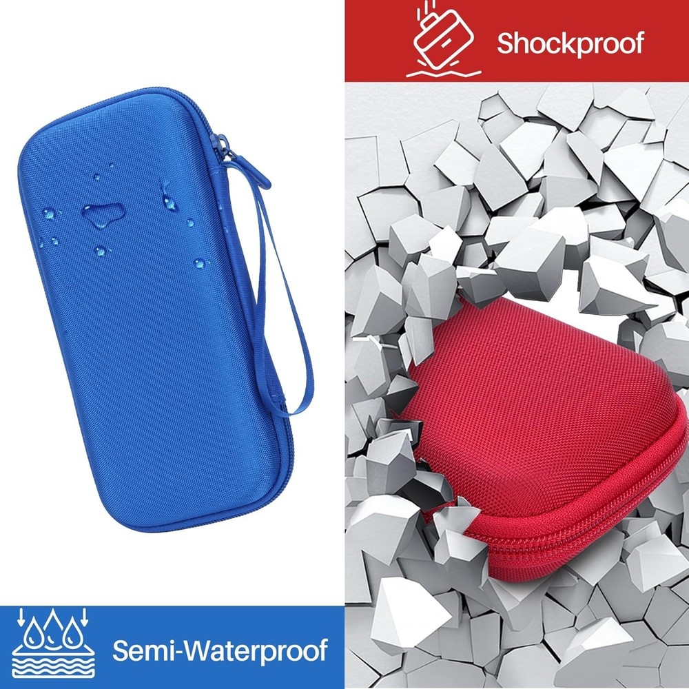 Versatile Hard Case Compatible with TI-84 Plus & Nspire Calculators - Black