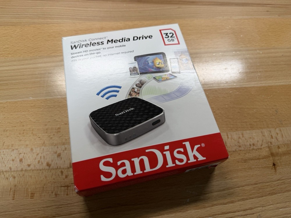 SanDisk Connect Wireless Media Drive - 32GB