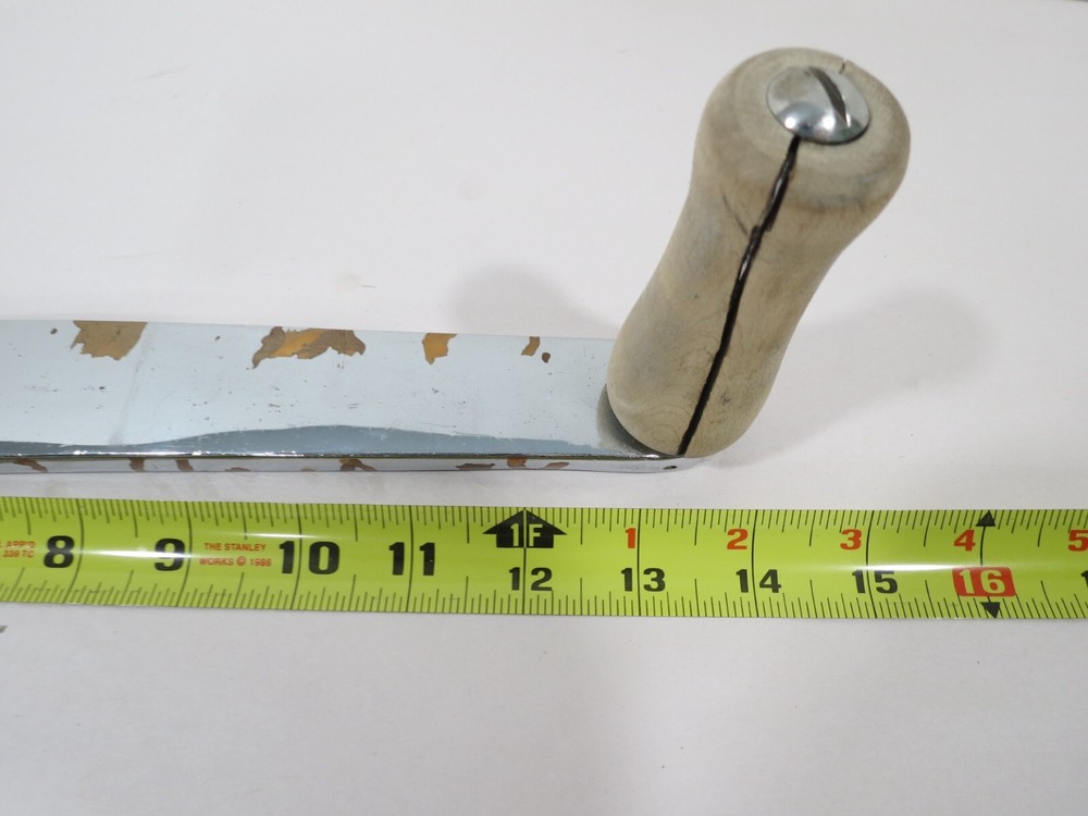 Bronze sailboat winch crank handle 14''