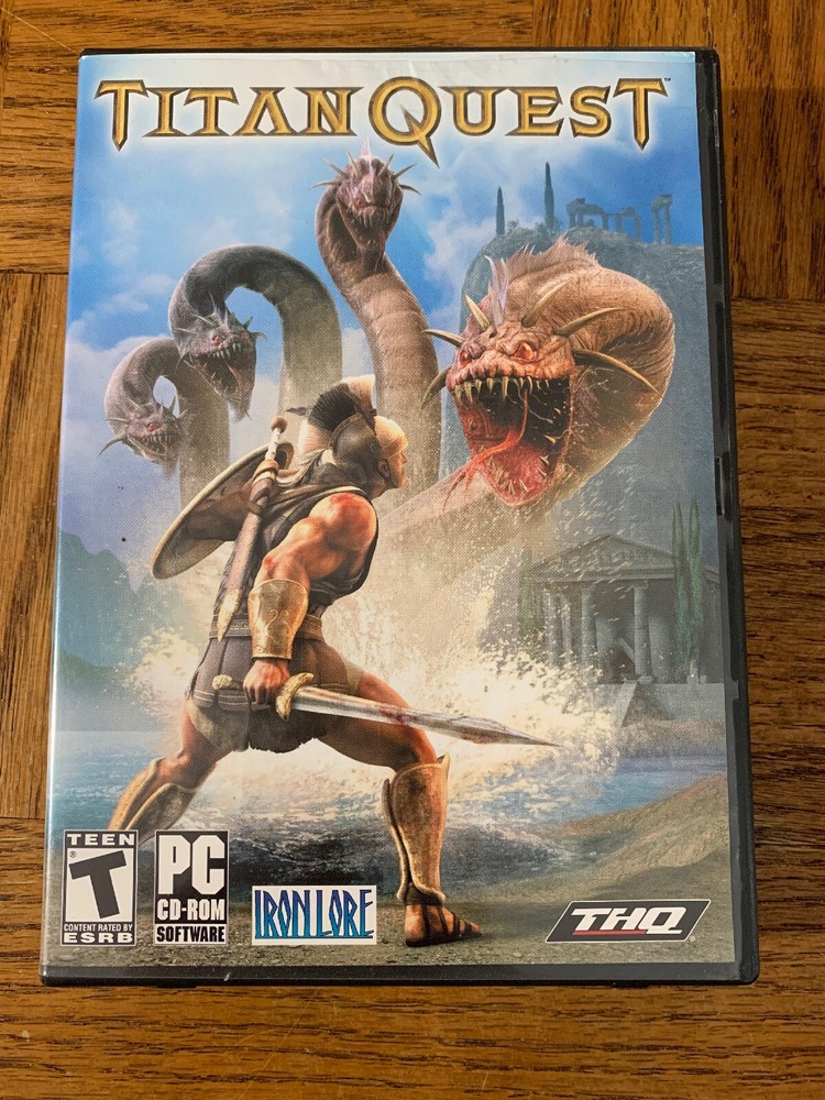 Titan Quest Computer Software Missing Disc 1
