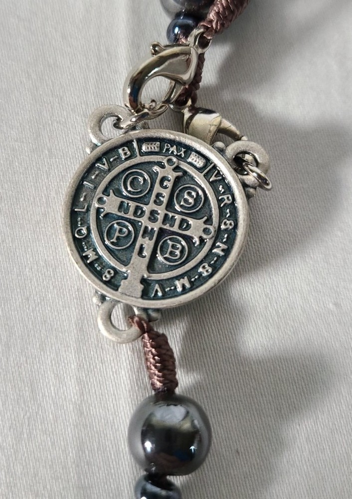 Intercession Hematite Rosary 8mm (cc)