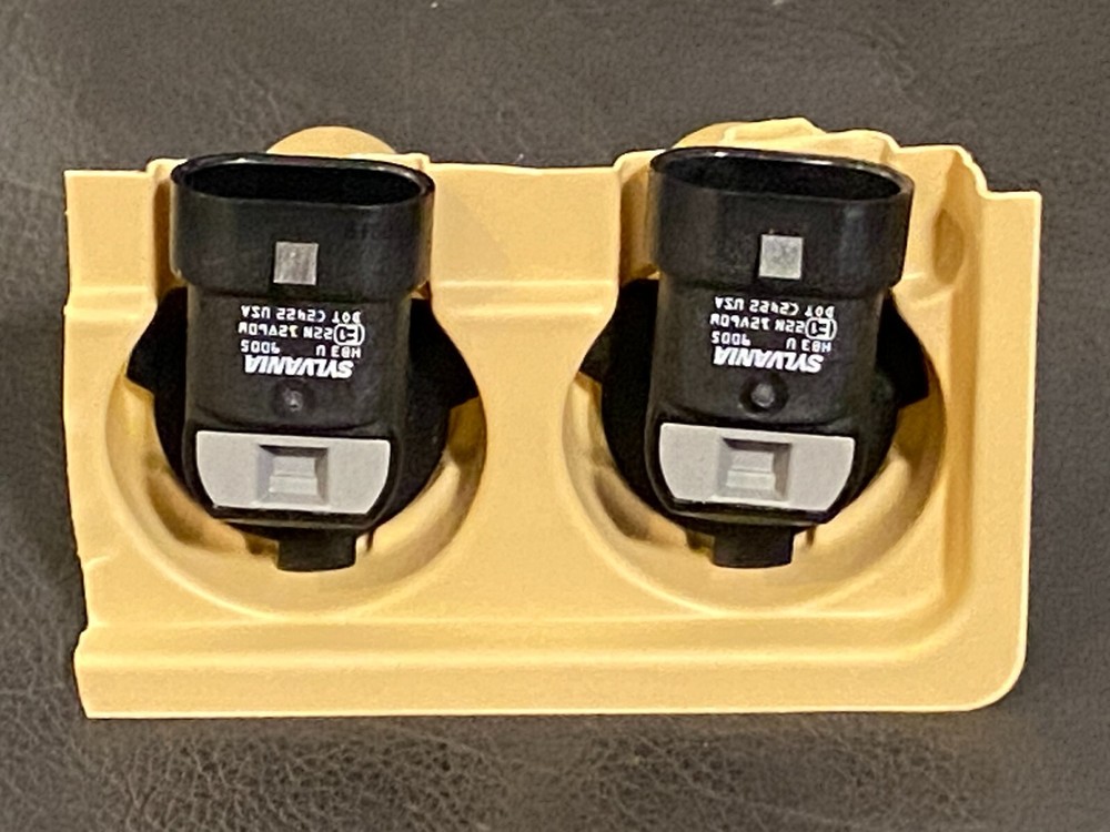 9005 Headlight Bulbs Sylvania Basic HB3 U (12V, 60W) Bright TWO in Bulk Package