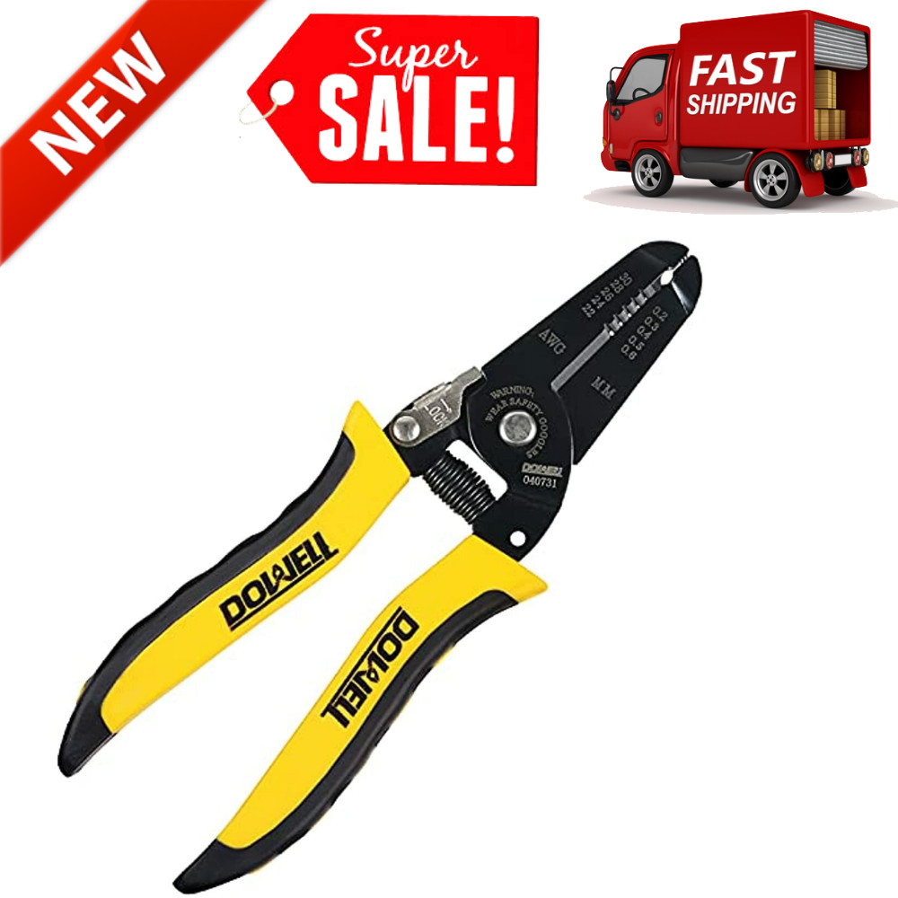 DOWELL 22-30 AWG Wire Stripper Wire Stripping Tool Wire Cutter And Multi-Functio