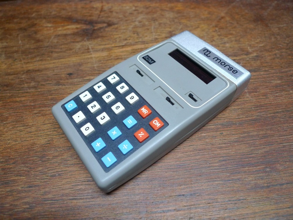 MORSE CALCULATOR PROTOTYPE PARTIALLY ASSEMBLED / NEVER RELEASED