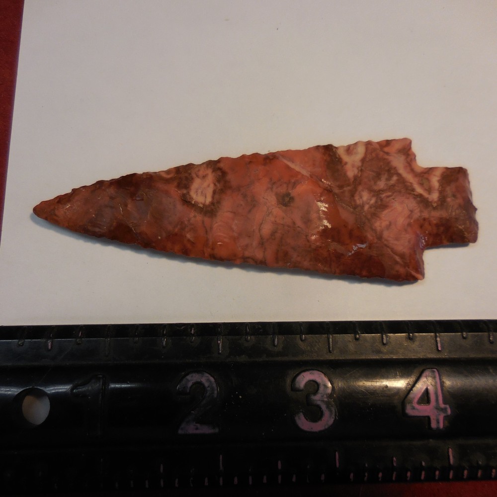 CLASSIC RED PICKWICK POINT--CLASSIC FORM AND FLAKING #JE