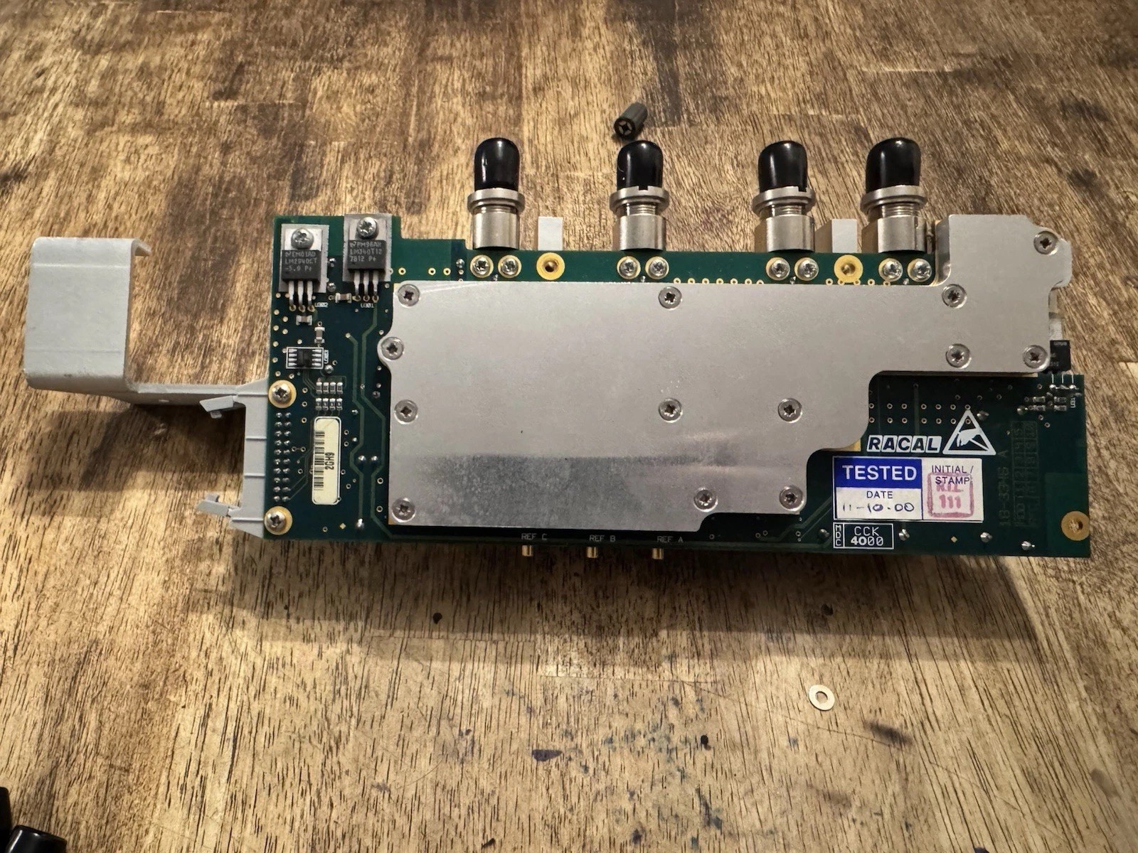 Racal 18-3346A Module With Oscilloquartz 8661 for 6113G Digital Radio Test Set.