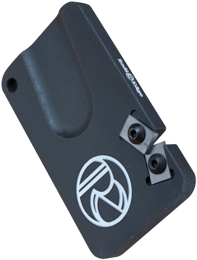 Redi Edge Pocket Pro Sharpener Sturdy Grip Consistent Double Edges V-Groove