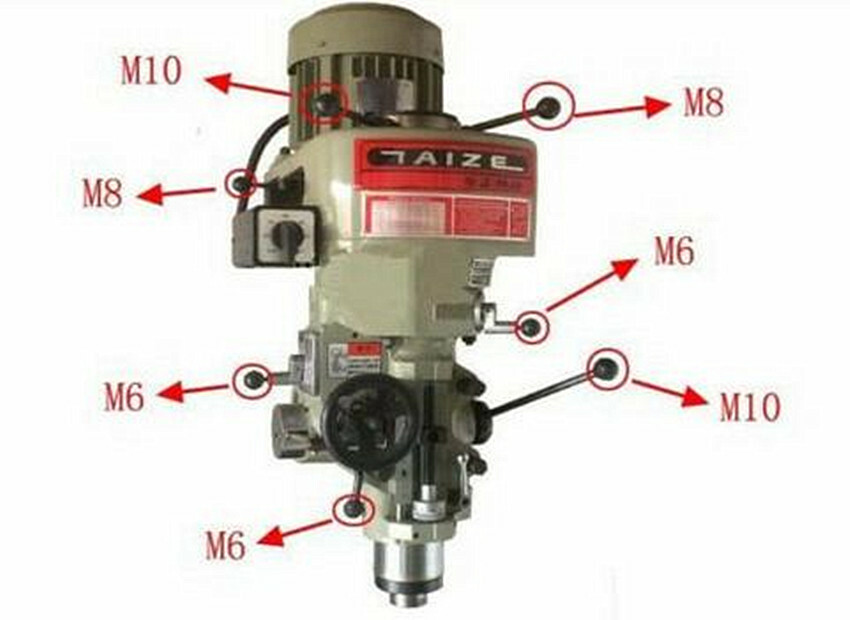 Milling Machine Part Plastic Ball Knobs Machine Handles M10 M8 M6 For Bridgeport