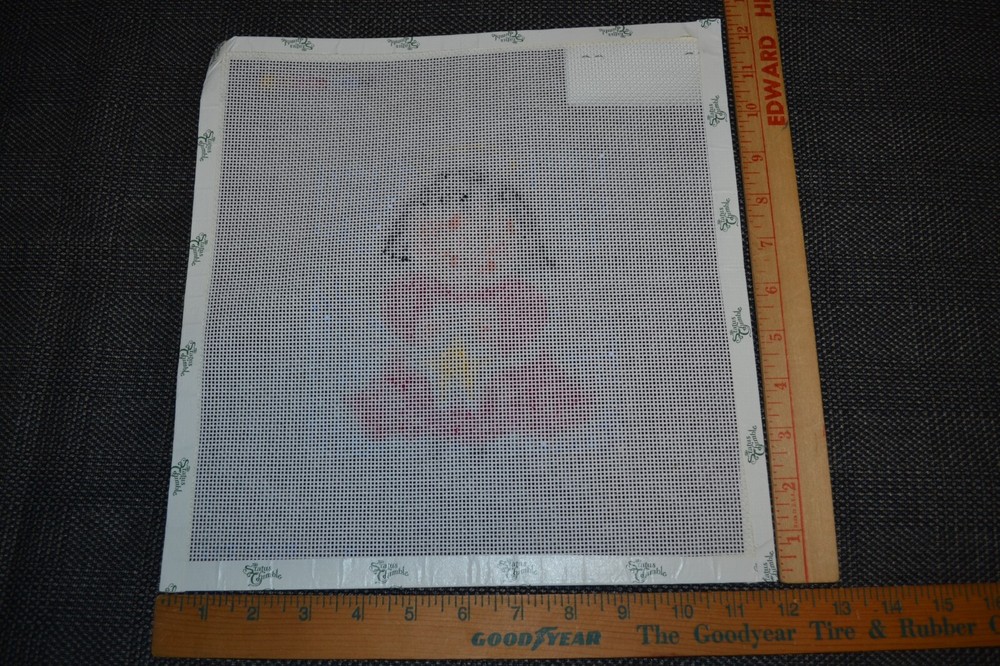 HP needlepoint canvas, Jean Smith, Angel