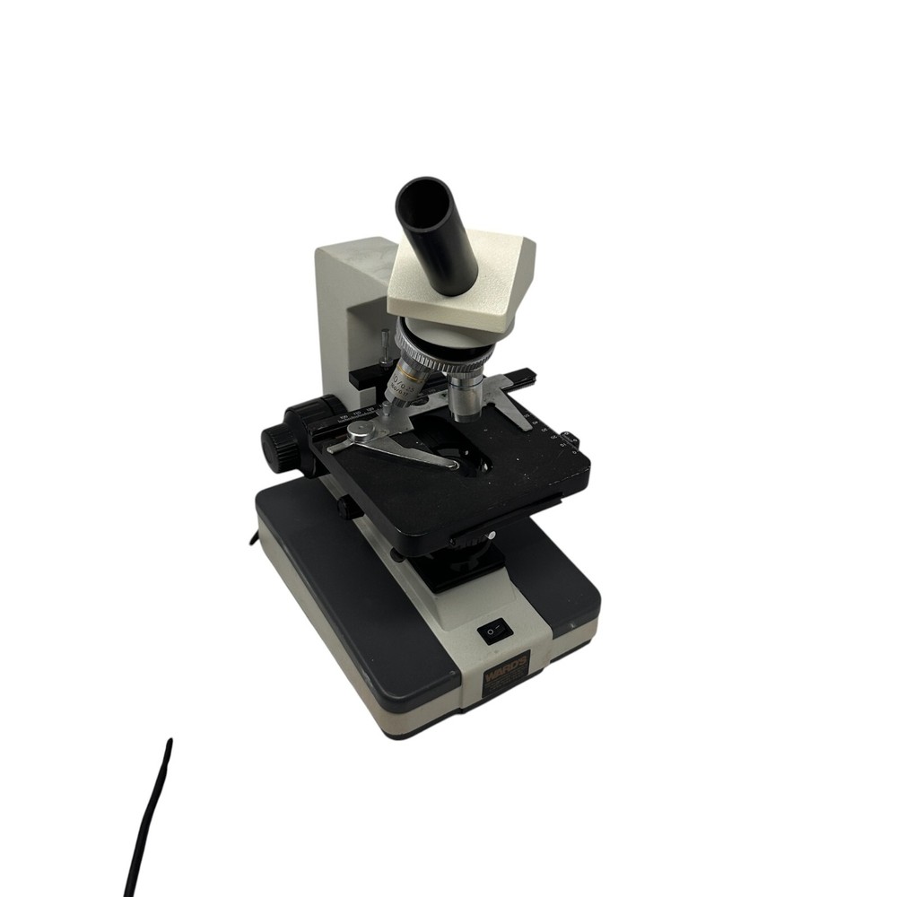 Ward’s Compound Student Microscope 4 Objectives Monocular 10X WF Eyepiece