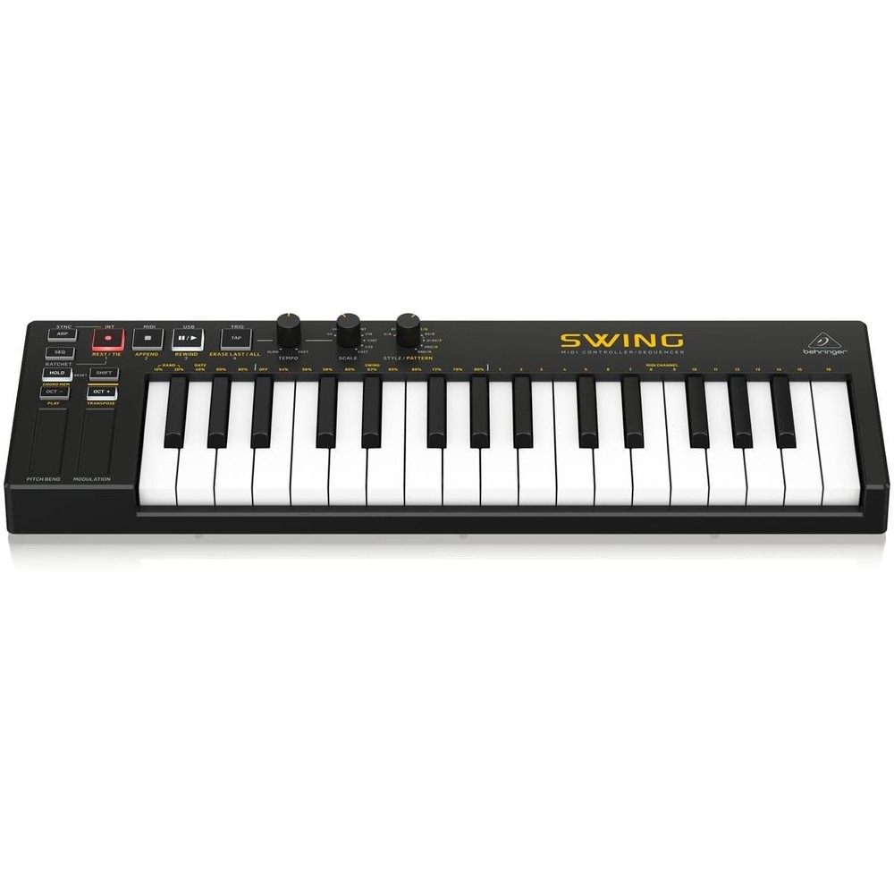 BEHRINGER SWING 32-Key USB MIDI Controller Keyboard with 64-Step Polyphonic