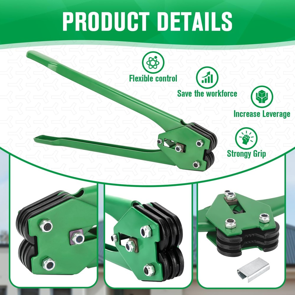 Banding Strapping Kit, Pallet Strapping Kit Include Poly Strapping Tensioner ...