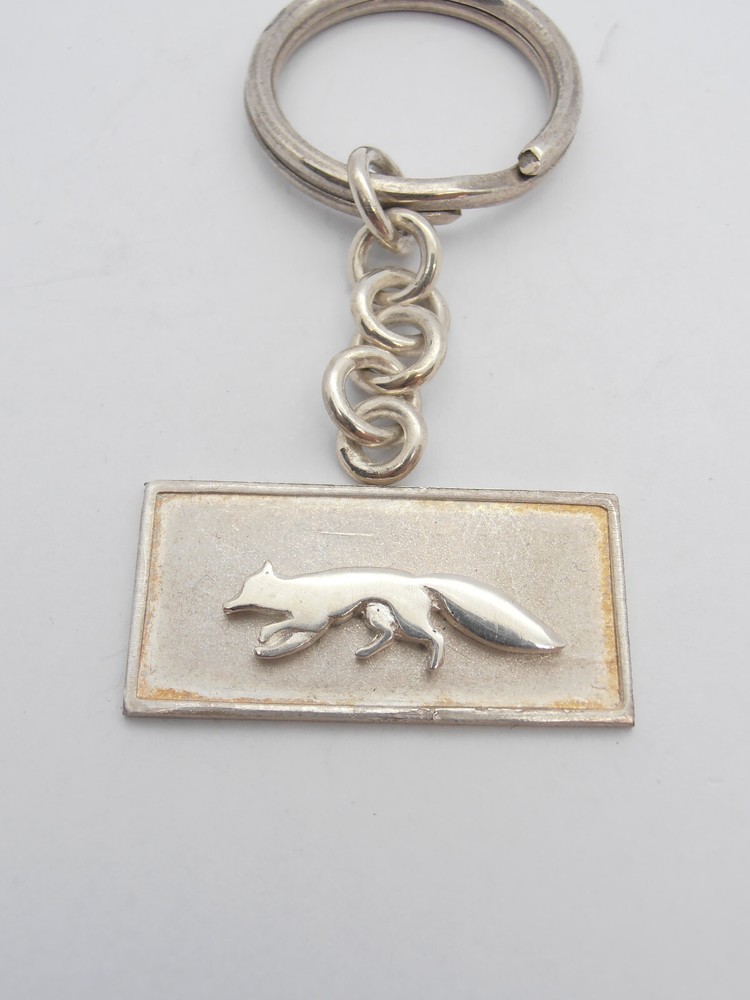 Fox: 925 Silver Keychain Symbol Cunning Cunning Intelligence
