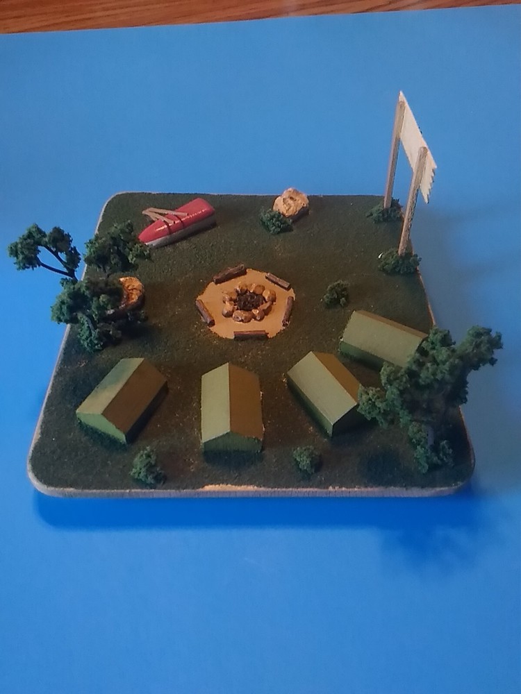 ho scale camp runamok diorama