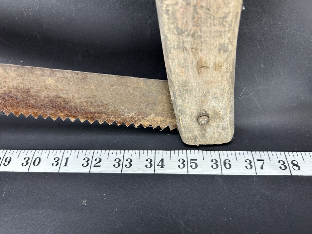 Antique Cross Cut Bow Saw 36"