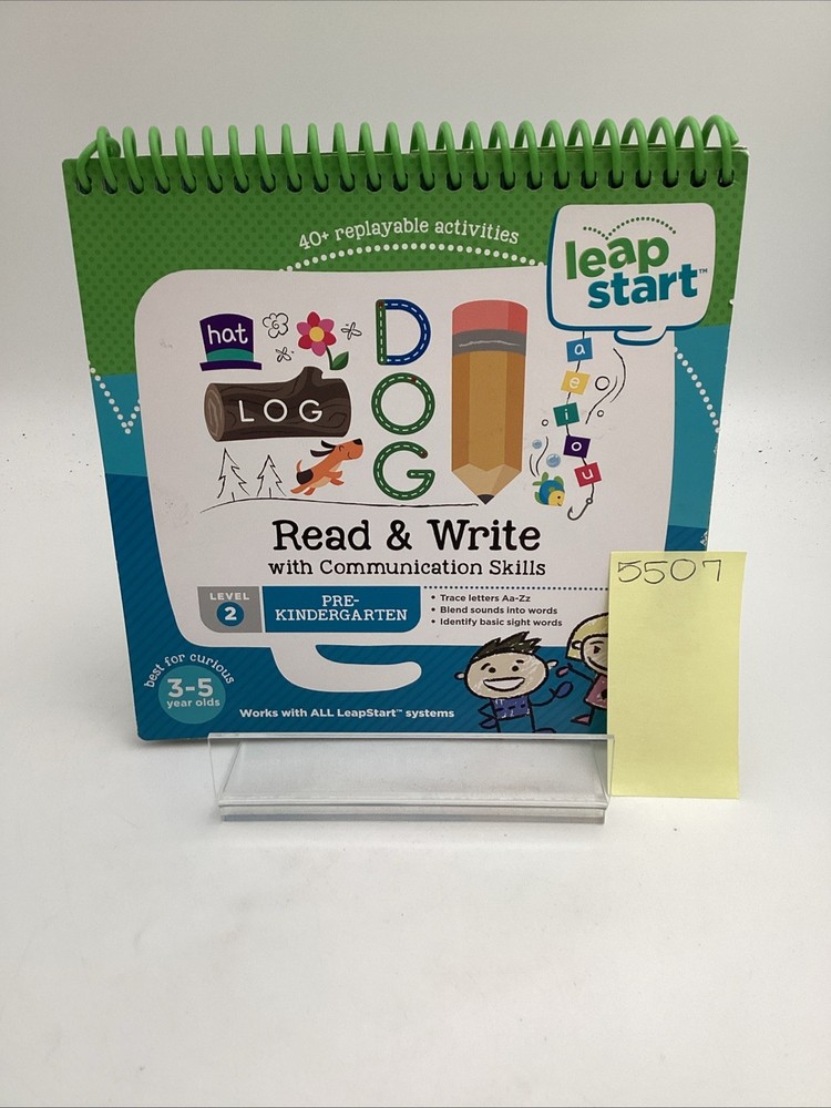 LeapFrog LeapStart Pre-Kindergarten Level 2 Read Write Communication Skills