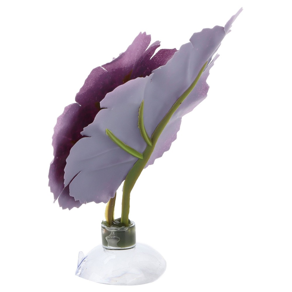 Betta Fish Leaf Pad Plastic Leaf Betta Hammocks with Suction Cup