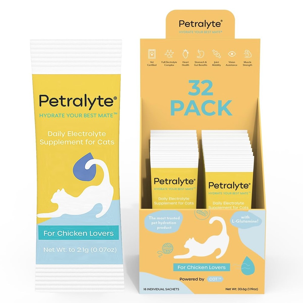 Petralyte Cat Hydration Electrolyte and Cat Joint Supplement | Hydration Supp...