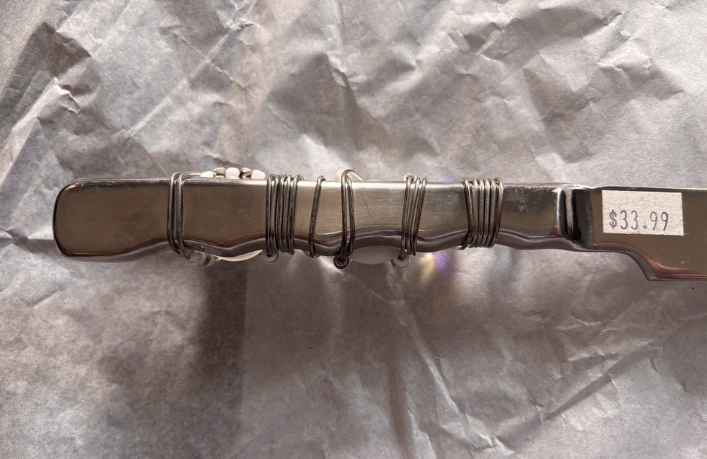 Beaded And Wired 14” Cake Knife NEW