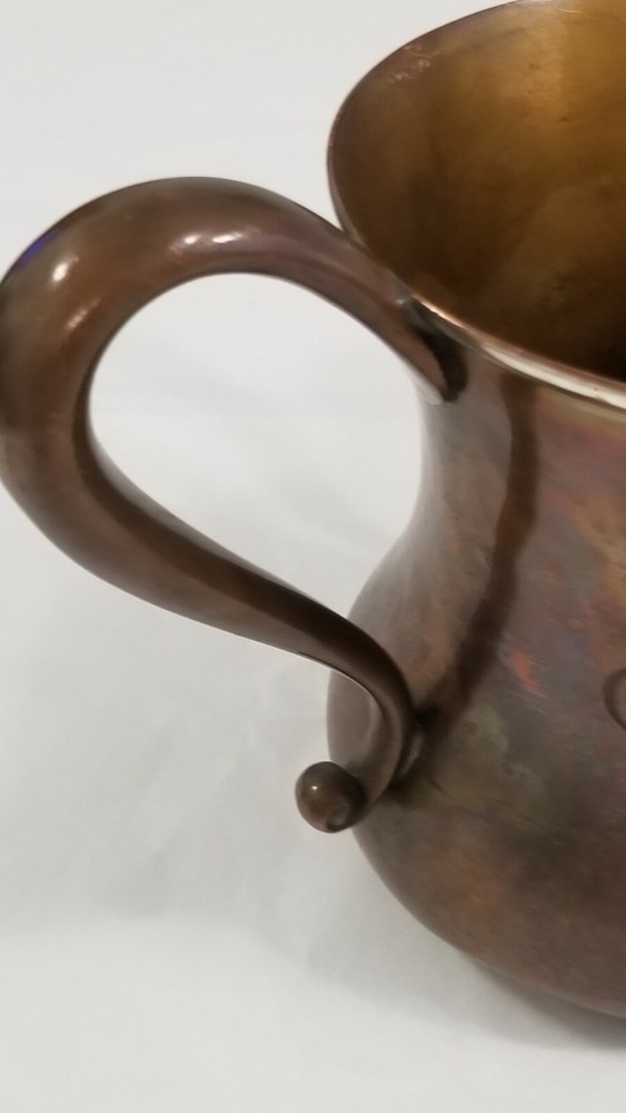 GORHAM MIXED METAL 3 HANDLE CUP
