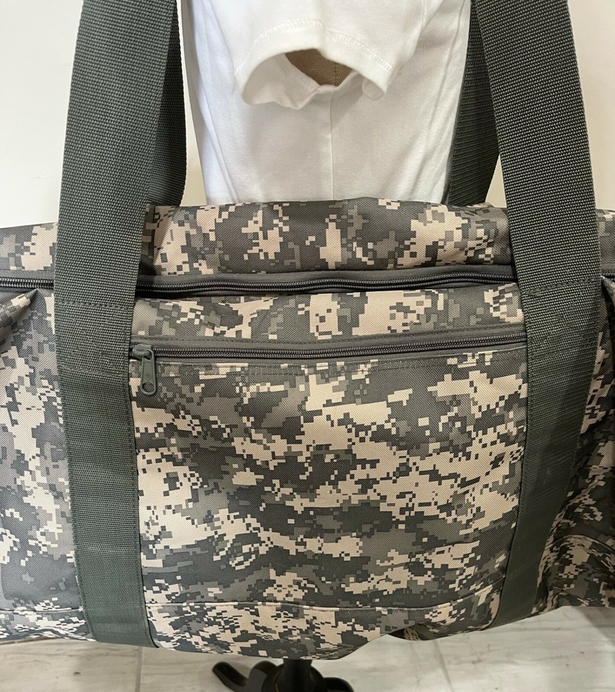 Digital Camouflage Big Duffle Bag