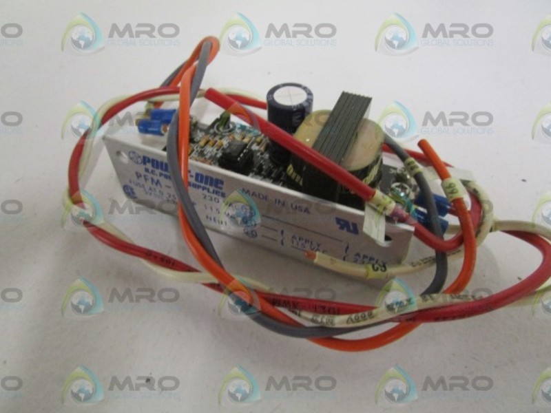 POWER-ONE POWER FAILURE MODULE ONE PFM-1 UNMP