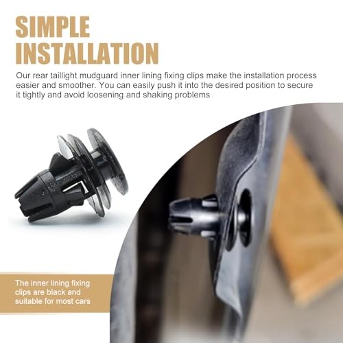 20 PCS Rear Tail Light Mounting Clip, Plastic Stabilized Structural Tail Light