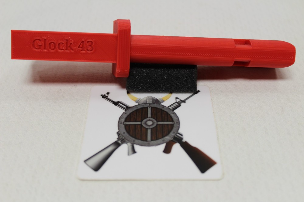 Glock 43 Vise Block Tool - 3D Printed (Read Description)