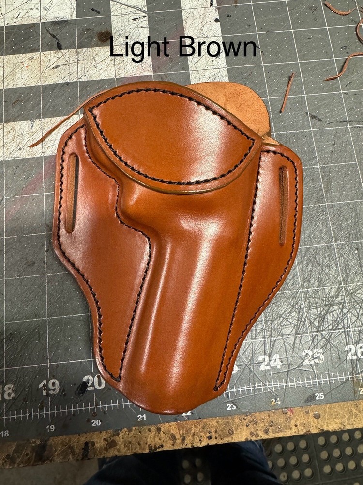 Colt Python Holster Leather Pancake (READ LEAD TIME)