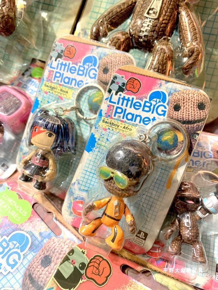 LittleBigPlanet 15 Styles Sackboy Joints Action Figurines Keychain Charms