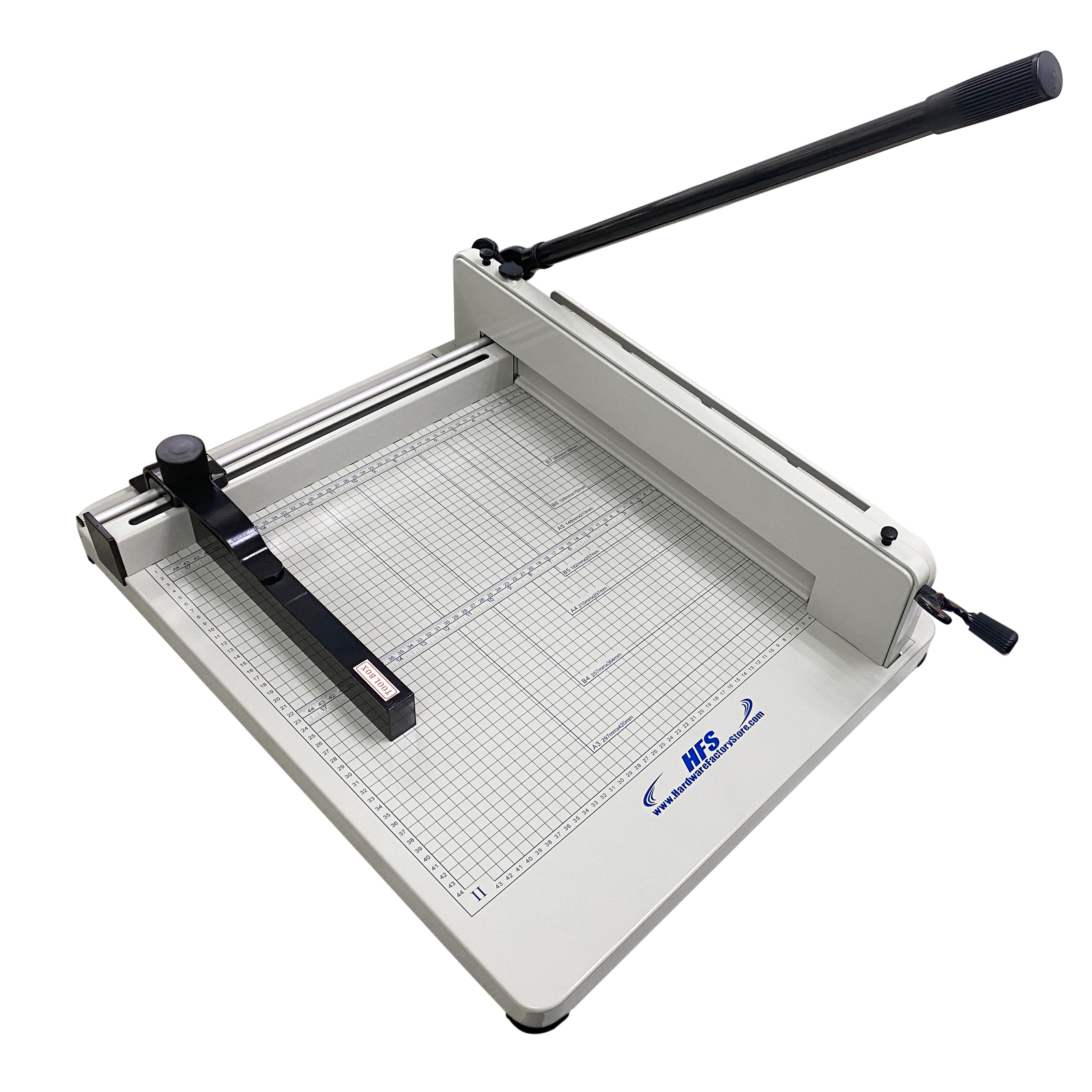 HFS Heavy Duty Guillotine Paper Cutter - 17" Commercial Metal Base A3/A4 Trimmer