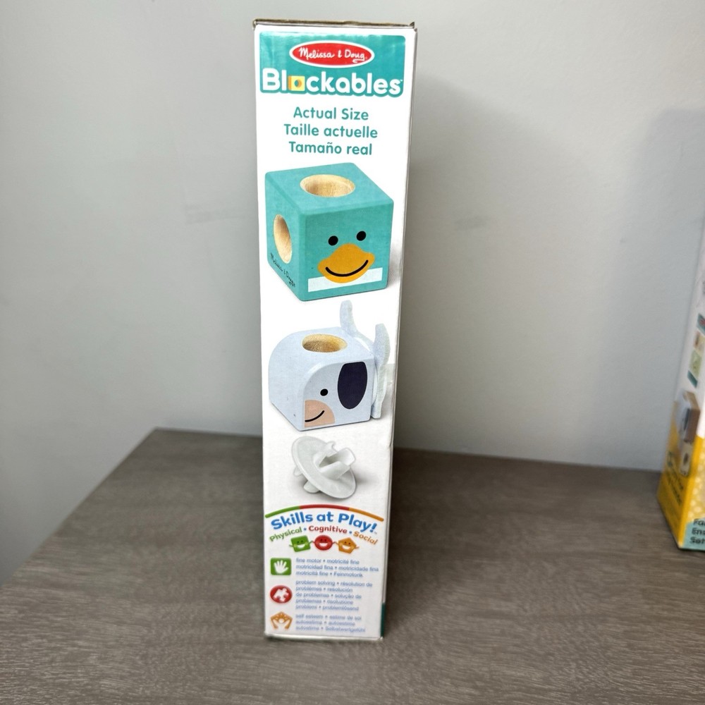 New 2 Sets Melissa & Doug Blockables 16 Pieces Each