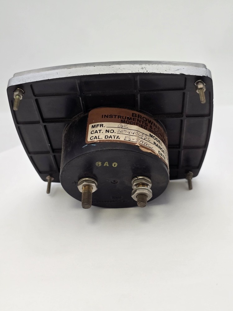 General Electric 250440LSSC Analog Panel Meter 0-400AAC Extra Wide Easy to Read