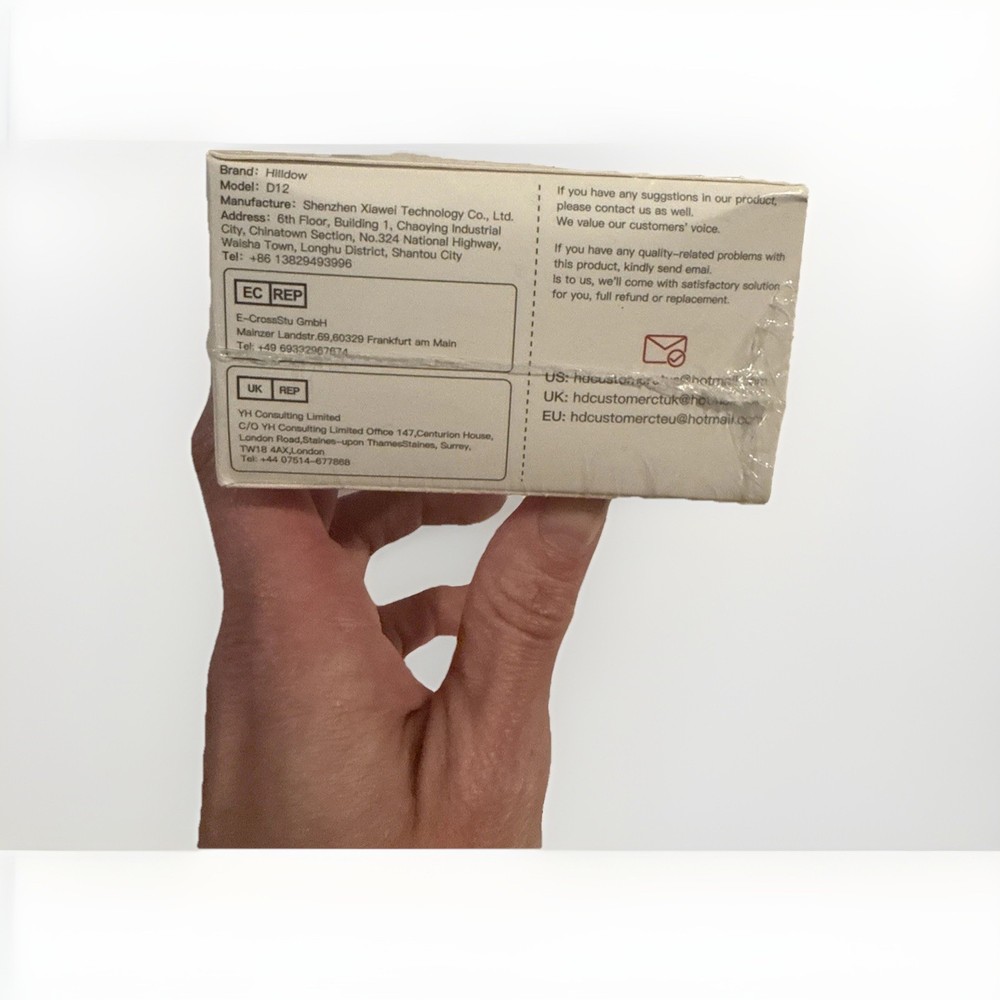 Hilldow D12 Drone Age 14+ New