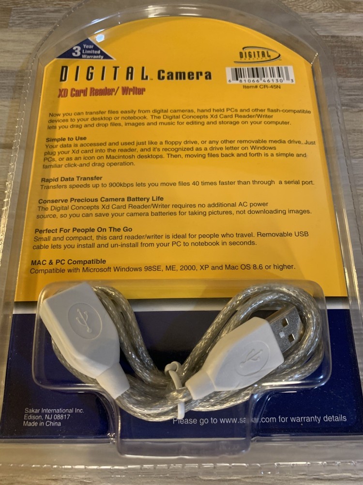 Digital Concepts Digital Camera Card Reader Writer Digital Concepts CR-45N